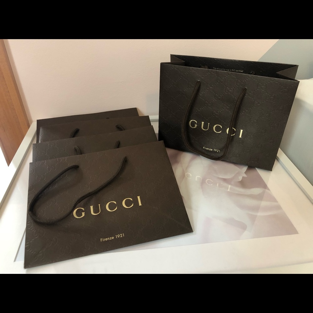 Small Gucci shopping bags